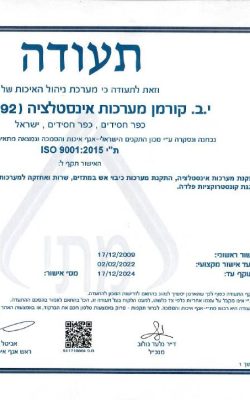 ISO 9001N